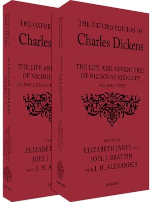 cover image of The Oxford Edition of Charles Dickens